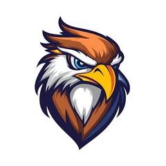 Obraz premium Eagle Mascot Logo. Sport Team Graphic Design.