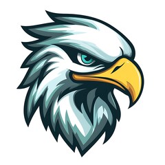 Obraz premium Eagle Head Mascot Logo. Powerful and Majestic.