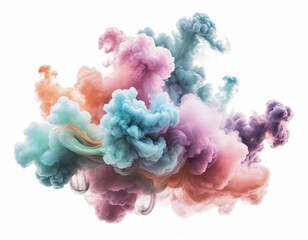 Fototapeta premium colorful smokes