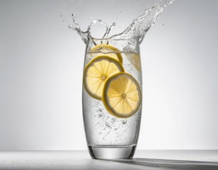 lemon in water