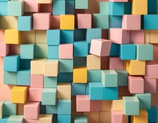 Obraz premium abstract background of cubes