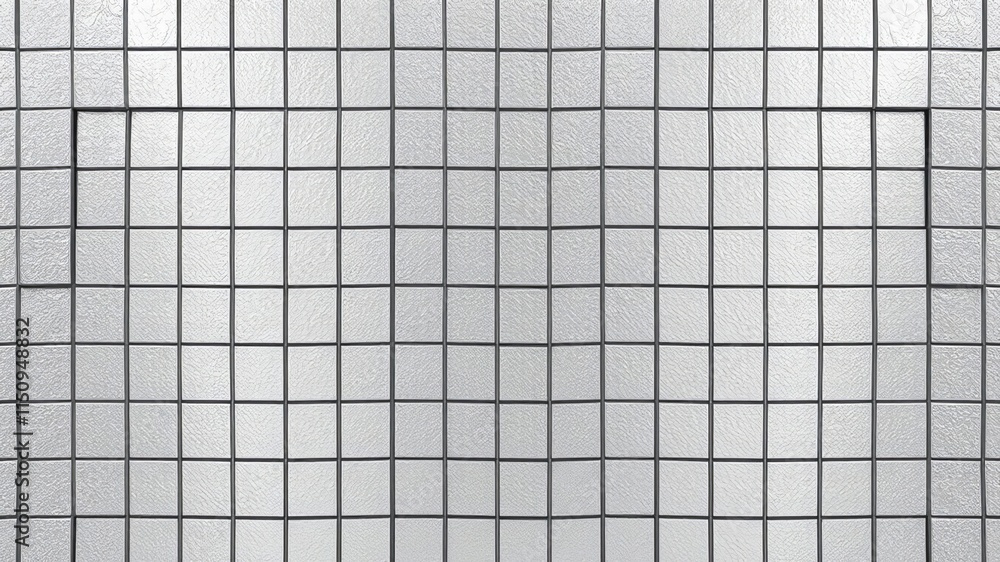Poster abstract geometric pattern of metal background with intricate overlapping shapes and textures, steel