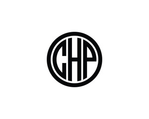 CHP logo design vector template. CHP