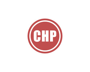 CHP logo design vector template. CHP