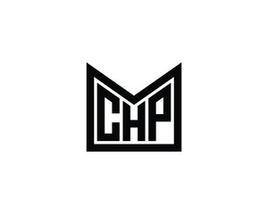 Fototapeta premium CHP logo design vector template. CHP