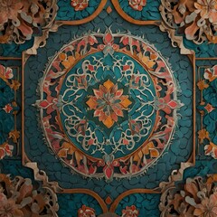 Elegant Mandu Designs: Geometric Shapes and Floral Motifs on Traditional Dumplings