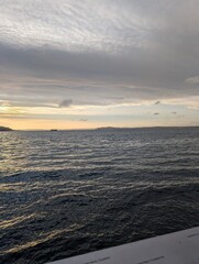 Obraz premium sunset over the sea