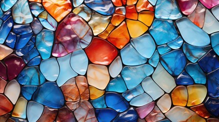Abstract Colorful Mosaic Background