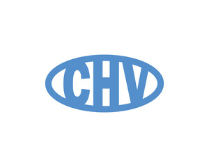 CHV logo design vector template. CHV