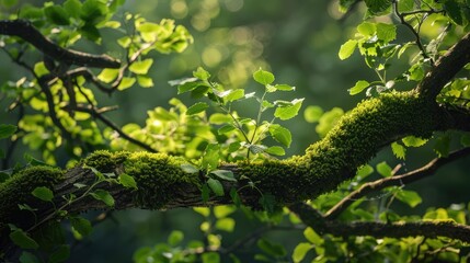 Sunlight Through the Canopy