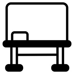 Blackboard Glyph Icon