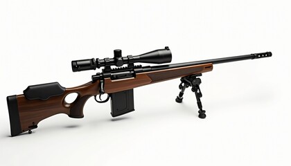 Kar 98K Sniper Rifle with Scope Bipod Hunting Weapon Precision Shooting