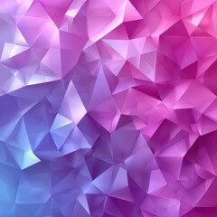 Fototapeta premium Colorful background with pink and blue triangles