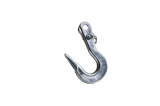 fishing hook isolated on white