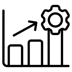 Continuous improvement Line Icon