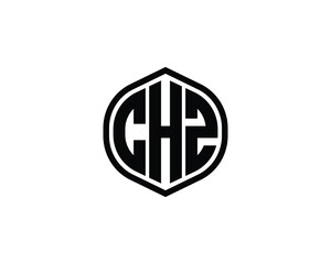 CHZ logo design vector template. CHZ