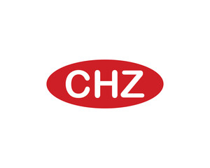 CHZ logo design vector template. CHZ