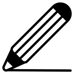 Pencil Glyph Icon