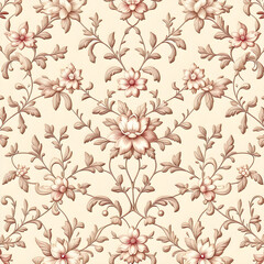 seamless pattern with flowers