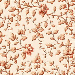 seamless pattern with flowers