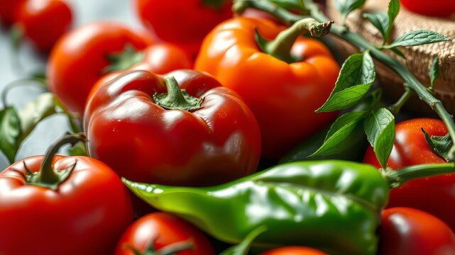 Almogrote, Gomero, Tomatoes - Fresh & Vibrant Still Life