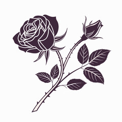 Happy Valentine Day Design with White Background