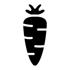 Carrot Solid Icon