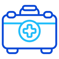 First aid Duoline Icon