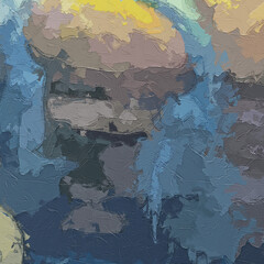 Oil paintings and various flowers, cats, dogs, butterflies, chrysanthemums, fish, owls, birds, are...