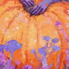Oil paintings and various flowers, cats, dogs, butterflies, chrysanthemums, fish, owls, birds, are...