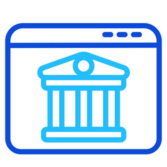Online banking Duoline Icon