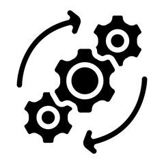 Operations Solid Icon