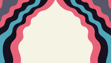 Colorful Abstract Tunnel