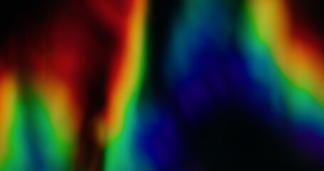 Magic soft blur. Gradient glow. Defocused yellow green color flickers lens flare radiance...