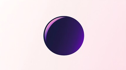 Purple circle gradient.