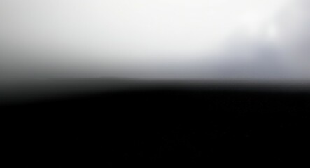 dark horizon, misty landscape, grayscale, atmospheric, minimalist, eerie, foggy, black and white photography, moody, abstract, desolate, bleak, mysterious, twilight, low visibility, monochrome gradien