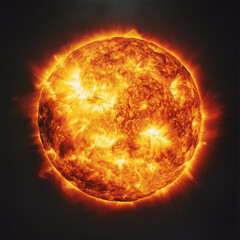 sun in space (The sun)