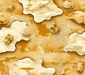 camouflage texture traditional seamless, Seamless Desert Camouflage Texture for Background Design