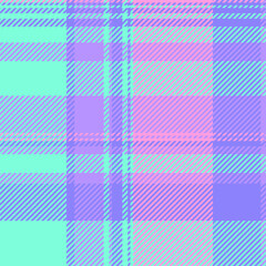 Sample tartan fabric check, throw vector background textile. Ireland plaid pattern seamless texture in indigo and teal colors.