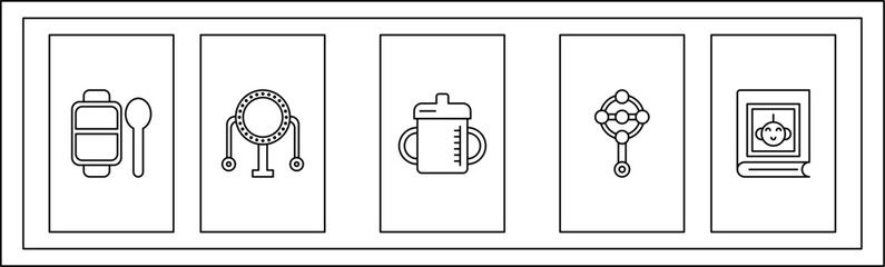 set of kitchen tools