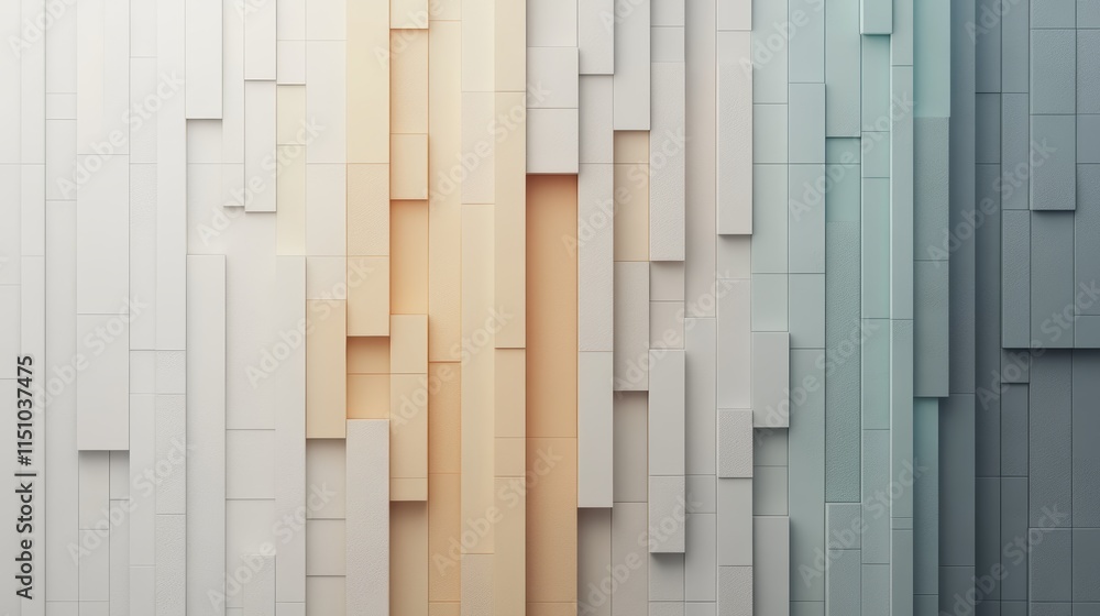 Poster abstract geometric background with colorful intersecting lines and modern art design