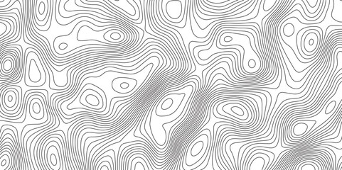 Abstract Topographic contour map. Vector cartography illustration. Abstract lines background. Line topography map contour background concept of a conditional geography scheme and the terrain path.