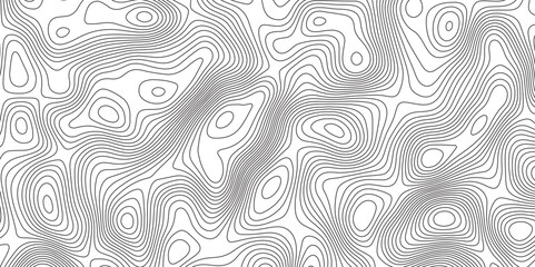 Abstract Topographic contour map. Vector cartography illustration. Abstract lines background. Line topography map contour background concept of a conditional geography scheme and the terrain path.
