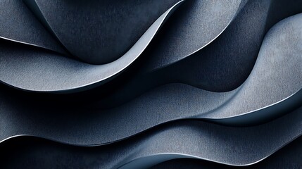 Abstract wavy gray texture.