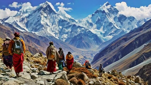 The People of the Himalayas