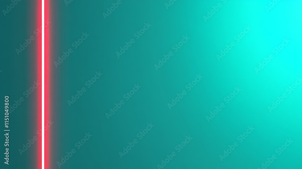 Aufkleber gradient with red line.