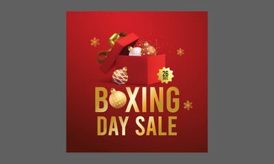 Boxing Day Socials Media