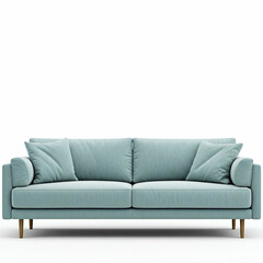 Fototapeta premium sofa isolated on white background