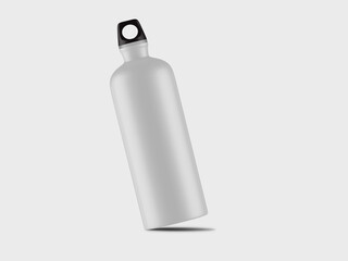 3d Steel Water Bottle Mockup, Water bottle mockup