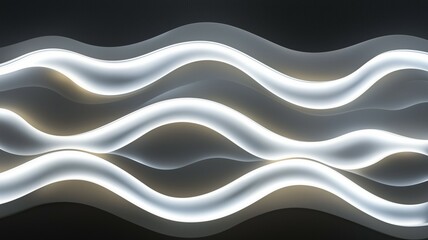 Obraz premium 抽象的な波の背景画像